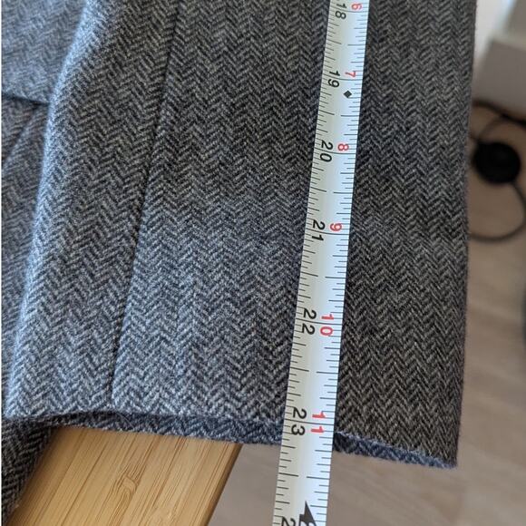 Everlane Gray Blazer Classic Wool-Blend Suit Jacket - Picture 8 of 9